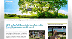 Desktop Screenshot of fairfieldcenter.org